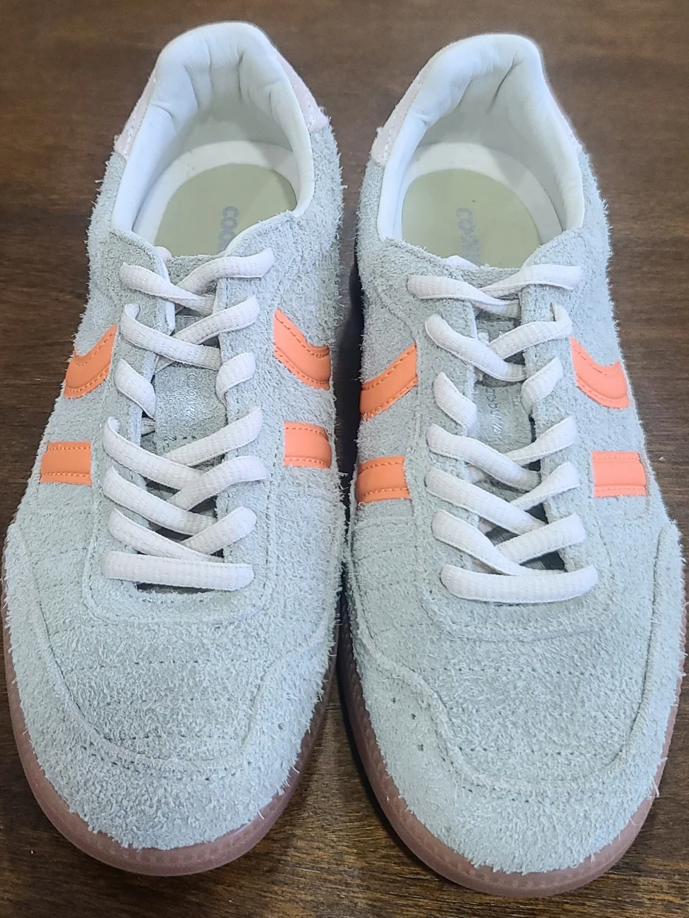 Coolway Thai Suede Light Green/Orange Women's
